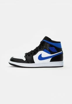 AIR JORDAN 1 MID - Zapatillas Altas - White/racer Blue Black , Hombre