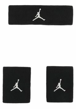 Jordan JUMPMAN HEADBAND - Muñequera - Black , Unisexo