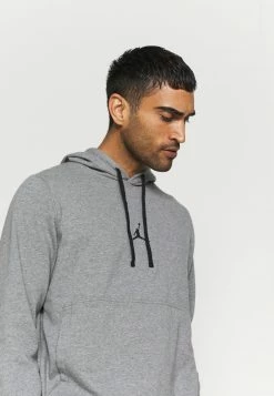 Jordan M J DF AIR FLC PO - Jersey Con Capucha - Carbon Heather/black, Hombre -Jordan Tienda Oficial a61f1ef043824d39952f06c2cbd34cb7