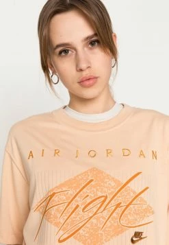 Jordan ESSEN BOXY - Camiseta Estampada - Orange, Mujer -Jordan Tienda Oficial a75bb86c8ef04f3b91f14635a109d947