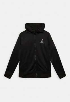 Jordan JUMPMAN BIG SPORT THERMA - Sudadera Con Cremallera - Black, Niños