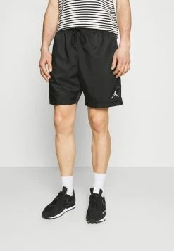 Jordan JUMPMAN POOLSIDE - Shorts - Black/white , Hombre