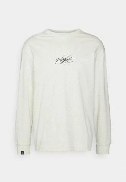 Jordan CREW - Camiseta De Manga Larga - Oatmeal Heather White , Hombre -Jordan Tienda Oficial b3aa7d3839c04525896bdc8388c54a96