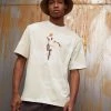 Jordan CREW - Camiseta Estampada - Sail, Hombre
