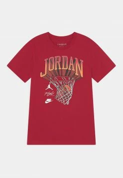 Jordan HOOP STYLE TEE - Camiseta Estampada - Gym Red, Niños