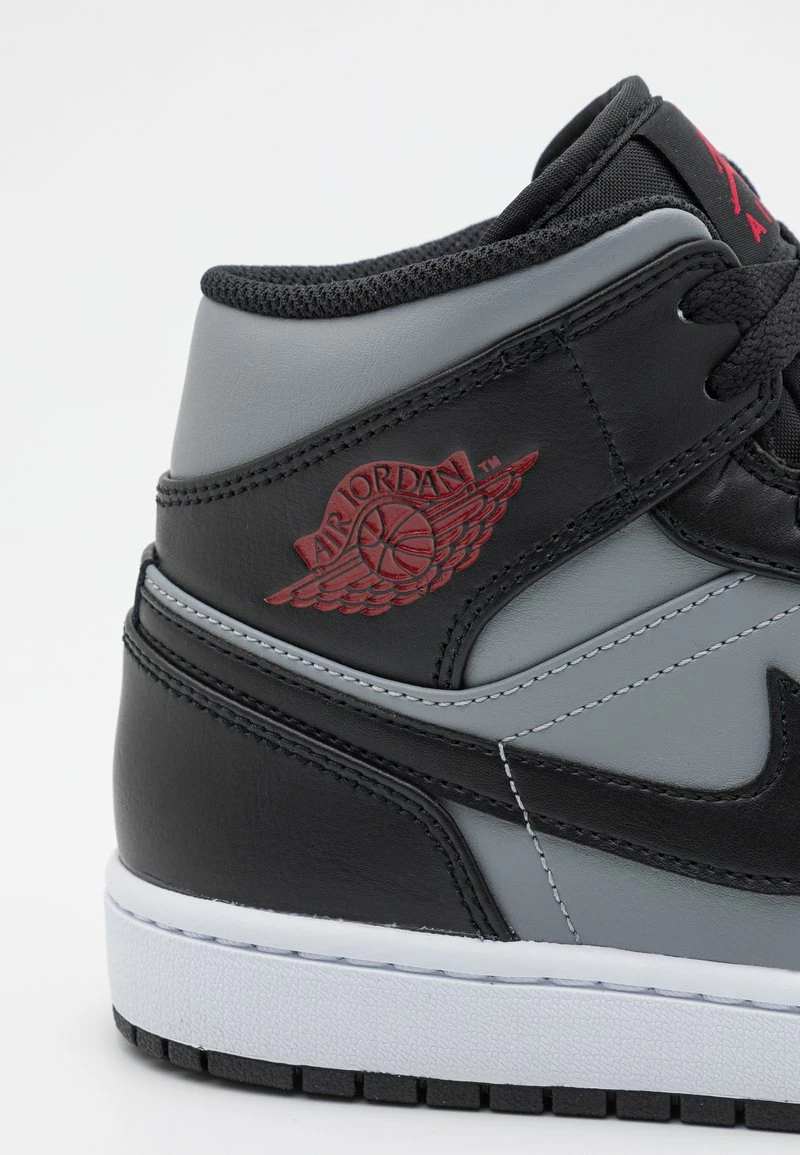 AIR JORDAN 1 MID - Zapatillas Altas - Black/gym Red/particle Grey/white , Hombre 8 AIR JORDAN 1 MID - Zapatillas Altas - Black/gym Red/particle Grey/white , Hombre - Imagen 6