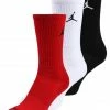 Jordan JUMPMAN CREW 3 PACK - Calcetines De Deporte - Black/white/gym Red , Hombre -Jordan Tienda Oficial bf9403747dd344f7aeaf6cfa155b385b