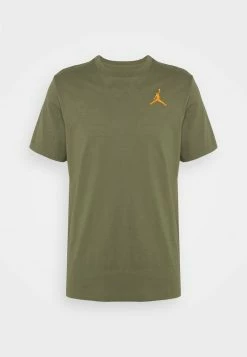 Jordan JUMPMAN CREW - Camiseta Básica - Medium Olive/light Curry , Hombre -Jordan Tienda Oficial c24e67037d0d439092aaf9be00102c75
