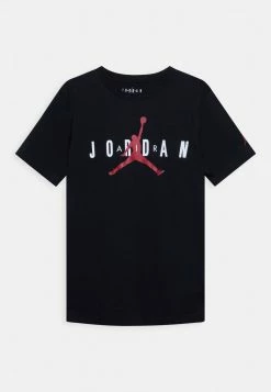 Jordan BRAND TEE - Camiseta Estampada - Black , Unisexo