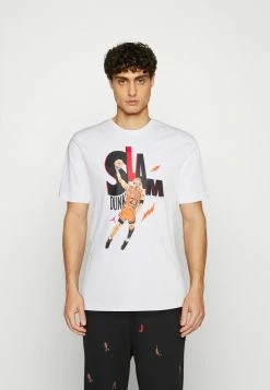 Jordan GAME CREW - Camiseta Estampada - White, Hombre