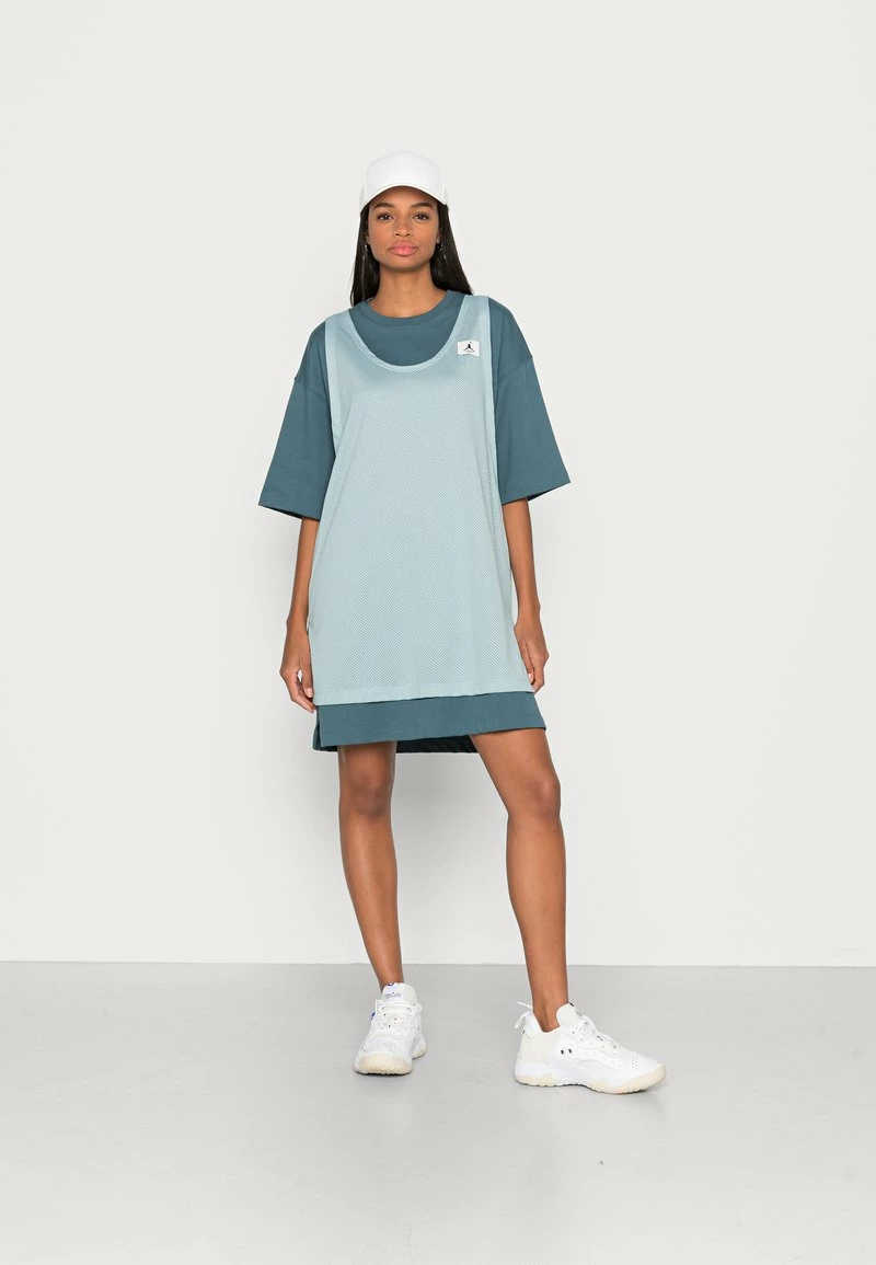 Jordan DRESS - Vestido Ligero - Ash Green/ocean Cube , Mujer 4 Jordan DRESS - Vestido Ligero - Ash Green/ocean Cube , Mujer - Imagen 2