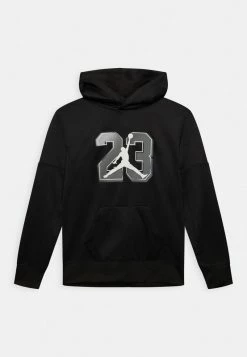 Jordan JUMPMAN BIG SPORT THERMA - Jersey Con Capucha - Black , Niños