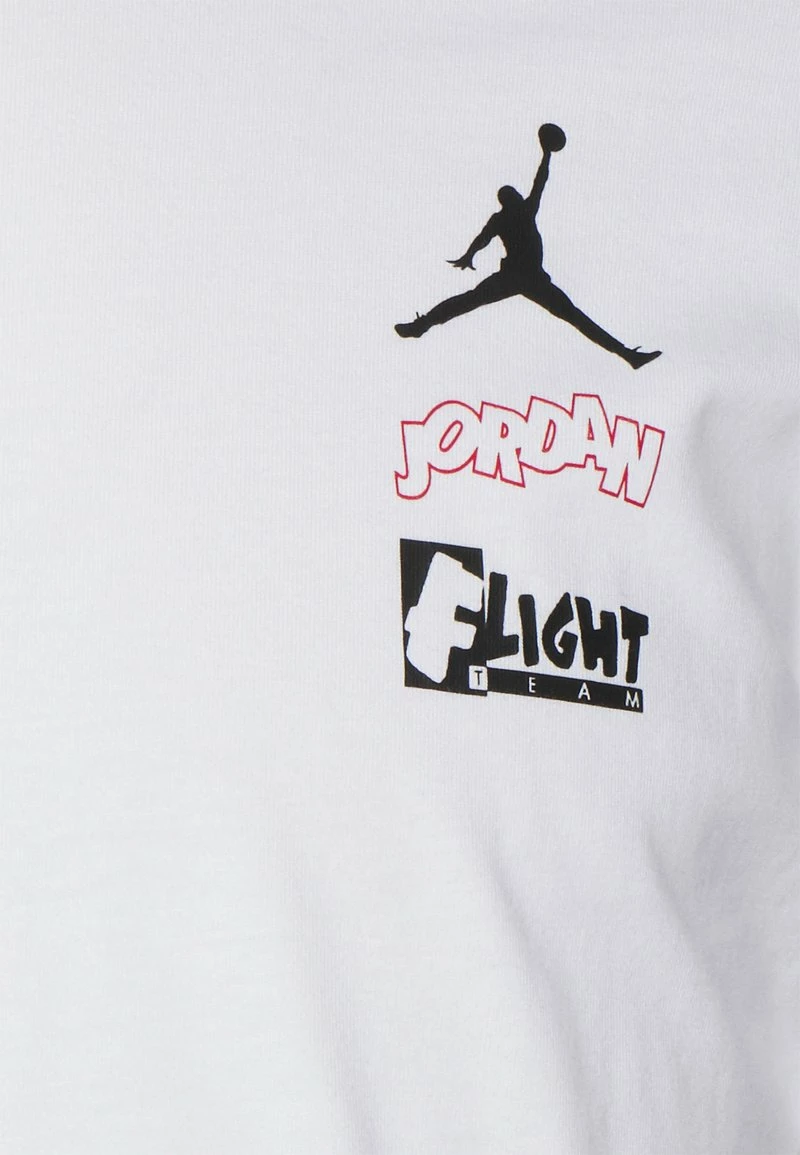 Jordan TEAM CREW - Camiseta De Manga Larga - White/gym Red , Hombre 7 Jordan TEAM CREW - Camiseta De Manga Larga - White/gym Red , Hombre - Imagen 5