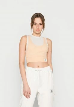 Jordan ESSEN CROP - Top - White Onyx , Mujer