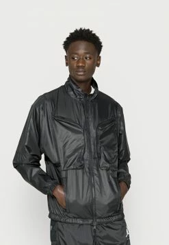 Jordan TRACK JACKET - Chaqueta Fina - Black , Hombre