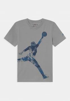 Jordan ICE DYE JUMBO JUMPMAN - Camiseta Estampada - Light Smoke Gray , Niños