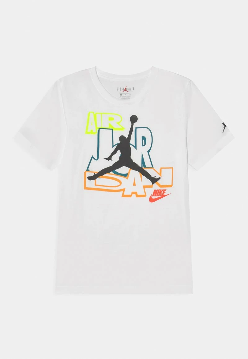 Jordan SLIME VORTEX STACK - Camiseta Estampada - White, Unisexo 3 Jordan SLIME VORTEX STACK - Camiseta Estampada - White, Unisexo