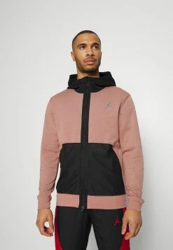 Jordan Sudadera Con Cremallera - Fossil Rose/black/silver , Hombre