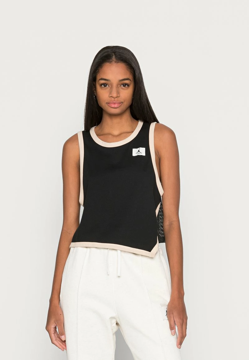 Jordan TANK - Top - Black/smoke Grey/sanddrift , Mujer 3 Jordan TANK - Top - Black/smoke Grey/sanddrift , Mujer