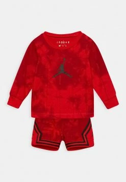JORDAN HERITAGE SET - Pantalones Deportivos - Red, Niños