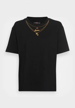Jordan HER CHAIN TEE CORE - Camiseta Estampada - Black , Mujer -Jordan Tienda Oficial edf440f2a9f742018ccd22944d1d71bd