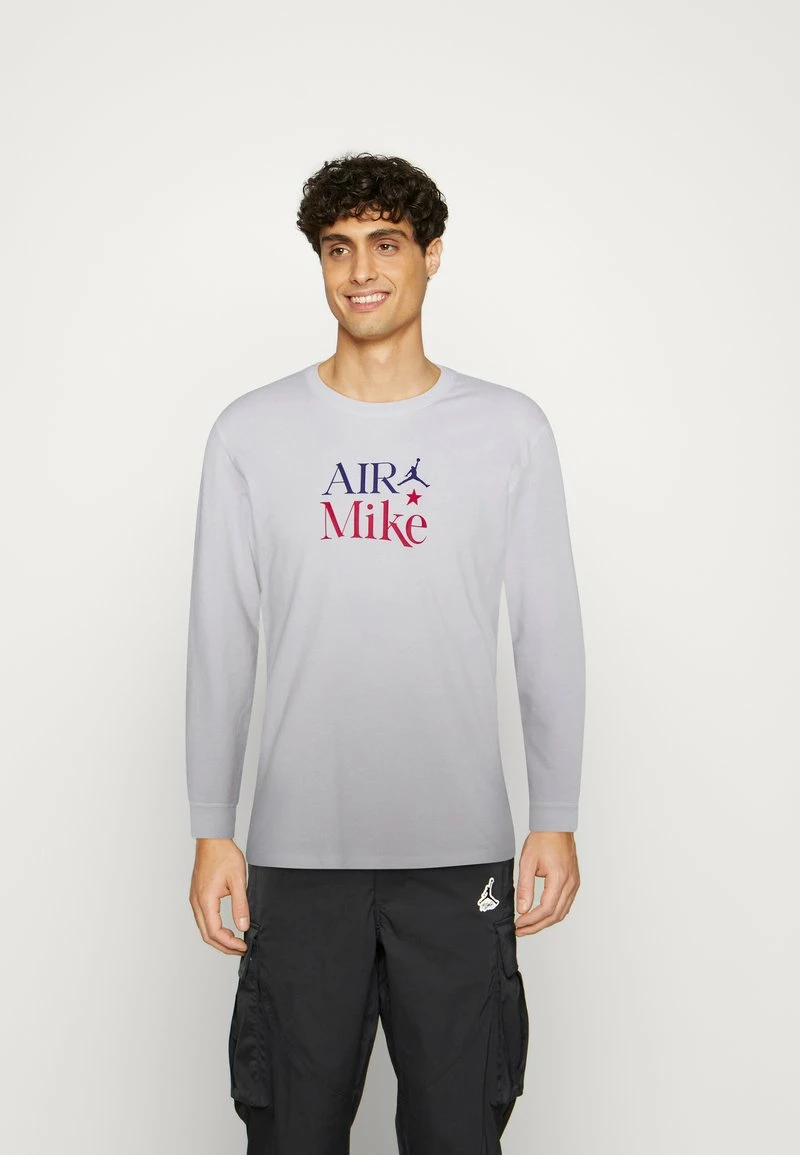 Jordan CREW - Camiseta De Manga Larga - White/mystic Hibiscus , Hombre 3 Jordan CREW - Camiseta De Manga Larga - White/mystic Hibiscus , Hombre