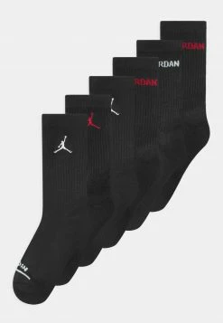 Jordan LEGEND CREW 6 PACK - Calcetines De Deporte - Black , Niños